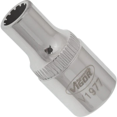 Afbeelding van Vigor V1977 Dop (zeskant) Dopsleutelinzetstuk 5 mm 1/4 (6.3 mm)