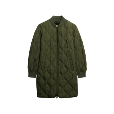 Afbeelding van Superdry Wintermantel, Dames, Maat: 38, Beetle green