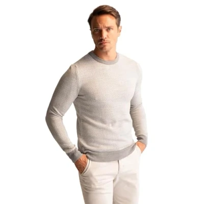 Afbeelding van Defacto Trui, Heren, Maat: XXL, Grey