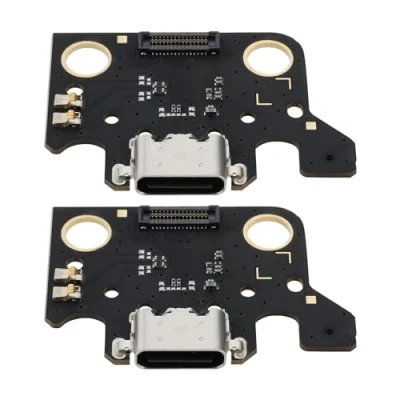 Afbeelding van eMagTech Set van 2 vervangende Type C USB oplaadpoort Dock Connector Board Compatibel met Samsung Galaxy Tab A7 10.4 SM T500 T505 Port Flex Kabel Reparatie Deel