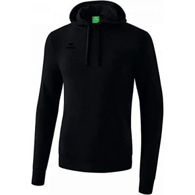 Afbeelding van Erima Sweatshirt met capuchon zwart 128 /