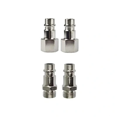 Afbeelding van Hofftech GAV Lucht Euro Koppeling Set 1/4&quot; 5 delig