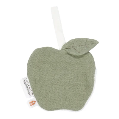 Afbeelding van Little Dutch Speendoekje Hydrofiel Appel Olive