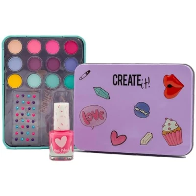 Afbeelding van Create it! kindermakeup oogschaduw/nagellak