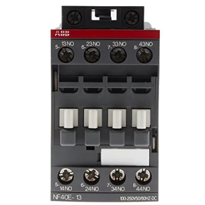 Afbeelding van Abb nf serie hulprelais contacten 4m spoelspanning 100 250vac 50 60hz 250vdc spoelcode 13 schroefaansluiting 1sbh137001r1340