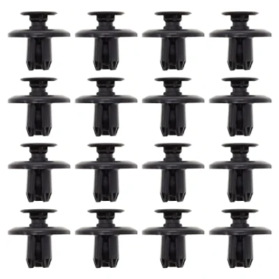 Afbeelding van ECSiNG 30 stuks Bumper Trim Bevestigingsclips Vervanging MU488006 Compatibel met Mitsubishi Eclipse/Eclipse Cross/Endeavor/Galant Spatbord Liner Push Type Retainer Clip Bevestiging