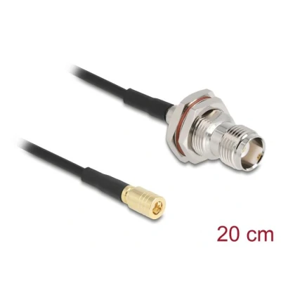 Afbeelding van Delock Antennenkabel TNC Buchse zu SMB Stecker RG 174 20 cm HQ produ