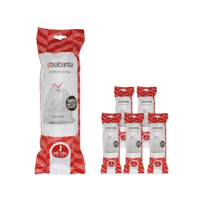 Afbeelding van Brabantia PerfectFit afvalzak (20 25L) (6 x 20 zakken)