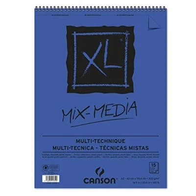Afbeelding van CANSON XL Mix Media Block, DIN A2, 15 vellen, 300 g/m²