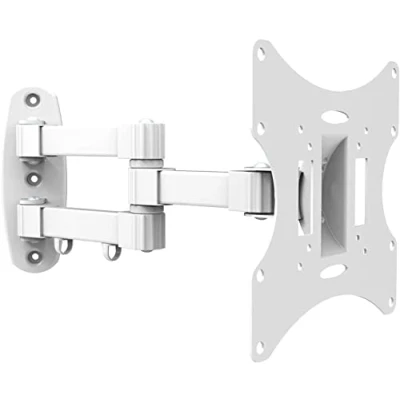 Afbeelding van conecto Wandhouder voor tv apparaten/monitoren 58 107cm (23 42&quot;), VESA 200x200, kantelbaar: +/ 20, draaibaar: 90, afstand tot de muur: 10 39,3 cm, draagvermogen max: 30kg, wit, SA CC50254 V2