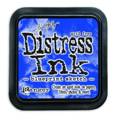Afbeelding van Ranger Distress Inks pad blueprint sketch TIM43195 Tim Holtz