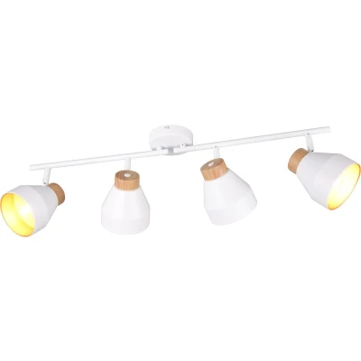 Afbeelding van Trio Design plafondlamp 4 lichts Valentin wit R81924031