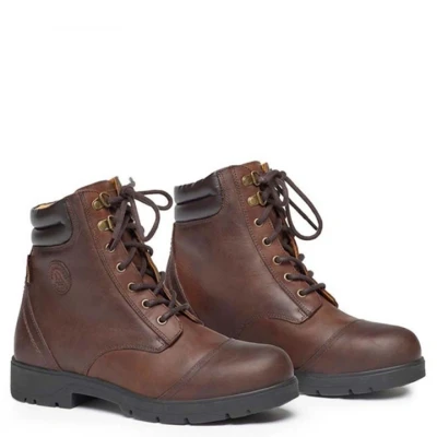 Afbeelding van Mountain Horse Stalschoenen Wild River Lace Paddock Bruin 44