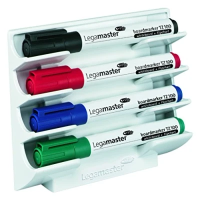 Afbeelding van Legamaster 7 122000 1 Markerhouder zonder boardmarker voor 4, horizontaal, blister, wit