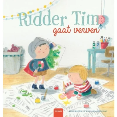 Afbeelding van Ridder Tim gaat verven (Hardback)