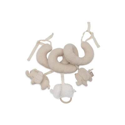 Afbeelding van Jollein Activiteitenspiraal Elephant Tales Multicolor