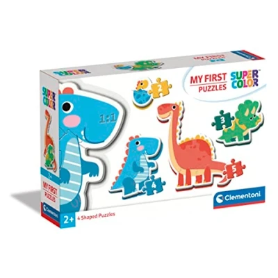Afbeelding van Clementoni My First Puzzles Dinosaurs, Kinderpuzzels, 2 3 jaar, 20834