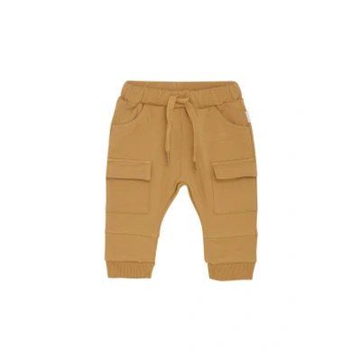 Afbeelding van Noppies Jongens Broek Stowe Biscuit 80 95% Organisch katoen / 5% Elastomeer