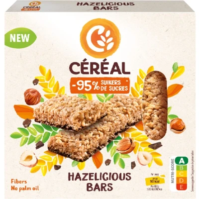 Afbeelding van Céréal Hazelicious Bars (3x23 gr)