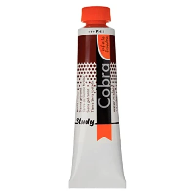 Afbeelding van Cobra Study Olieverf 40ml Burnt Sienna (411)