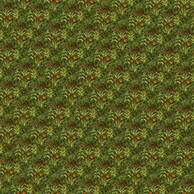 Afbeelding van Melody Jane Poppen Huis Miniatuur Print 1:12 Schaal Tudor Behang Gebied van Bloemen