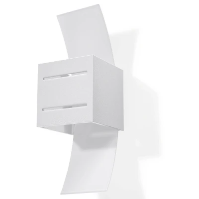 Afbeelding van Sollux Lighting Wandlamp LORETO wit