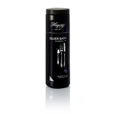Afbeelding van Hagerty Silver Bath Zilver dompelbad Met aanslagbescherming 580 ml I Effectief voor verzilverd of metaal Zilveren reinigingsbad hernieuwde glans dompelmand
