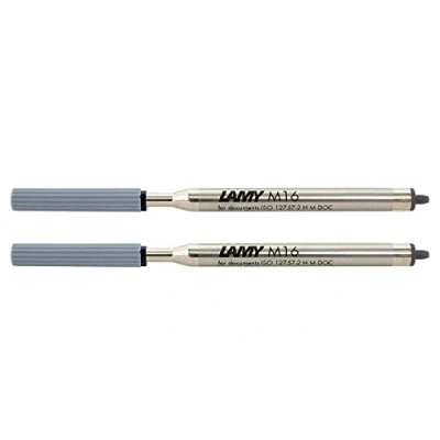 Afbeelding van Lamy M16 balpen met grote capaciteit, lijnbreedte: F (2 pack, zwart)