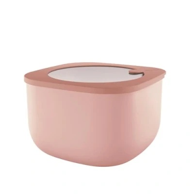 Afbeelding van Guzzini Kitchen Active Design, STORE&amp;MORE BIO, Grote Hermetic Container voor Koelkast/diepvries/Magnetron (L) Perzik Bloesem Roos, 19,5 x h12,3 cm 2800 cc 170724251