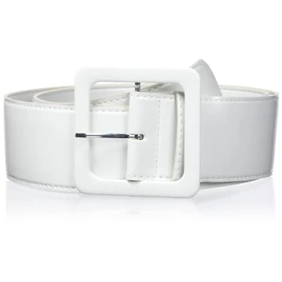 Afbeelding van Boland Riem Retro Wit Volwassenen Vrouwen Hippie 80&#039;s &amp; 90&#039;s Disco