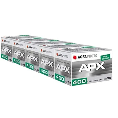 Afbeelding van AgfaPhoto APX 400 135 36 Negativfim S/W in 5 pack, AG6A4360