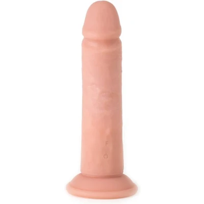 Afbeelding van Virgite Vibrerende Dildo Met Afstandsbediening 21 x 6 cm Lichte Huidskleur