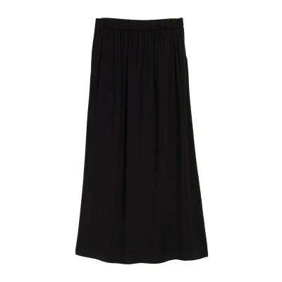 Afbeelding van TOM Tailor Denim MIT Eingriffstaschen Maxirok, Dames, Maat: Small, Deep black