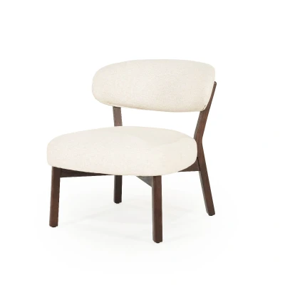 Afbeelding van Eleonora Fauteuil Mikky bruin beige Moon