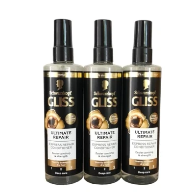 Afbeelding van Gliss Express Ultimate Repair Spray conditioner, 200 ml, voor zwaar beschadigd haar