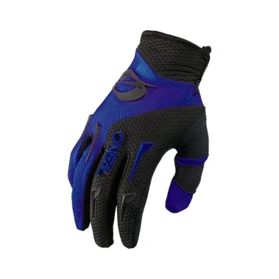 Afbeelding van O&#039;NEAL Fietshandschoen Motorcrosshandschoen MX MTB DH FR Downhill Freeride Duurzame, flexibele materialen, geventileerde palm Element Glove Kinderen Zwart Blauw Maat XL