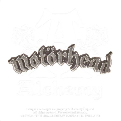 Afbeelding van Alchemy Motorhead Logo Pin Zilverkleurig