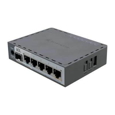 Afbeelding van Mikrotik E60IUGS bedrade router Gigabit Ethernet Zwart