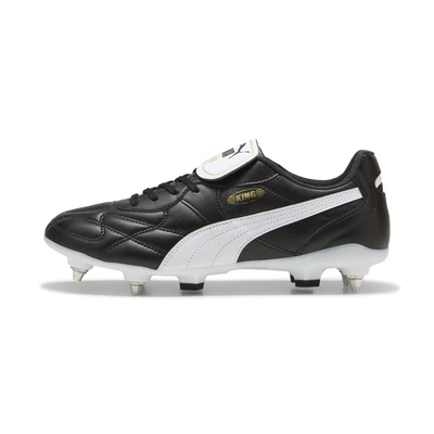 Afbeelding van KING TOP MxSG voetbalschoenen uniseks, Zwart/Wit/Goud, Maat 48 PUMA
