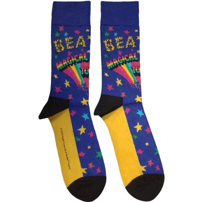 Afbeelding van The Beatles Magical Mystery Tour Sokken Blauw