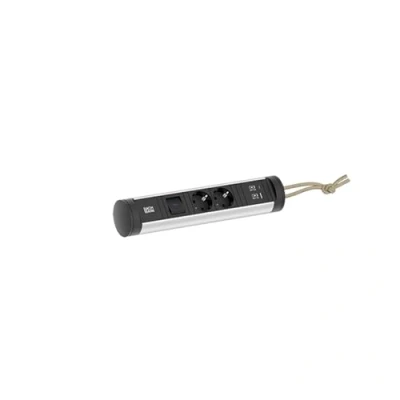Afbeelding van BACHMANN CYCLE Loop 2xCEE7/3 1xSchalter 1xUSB A/C 22W 2,5m CEE7/7