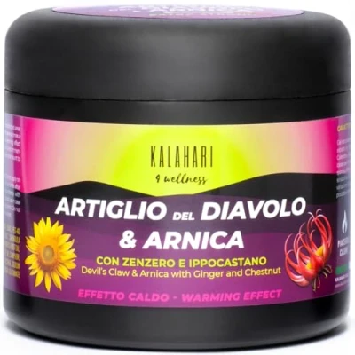 Afbeelding van KALAHARI Duivelsklauw en Arnica Extreme Gel Extra Sterk Verwarmend Effect voor Massages spieren gewrichten, Spierherstel, Rugpijn, Mobiliteit Natuurlijke Formule, Made in Italy 500ml