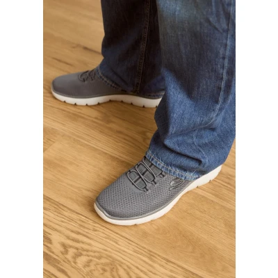 Afbeelding van Skechers Sport Summits Sneakers laag, Heren, Maat: 47.5, Grau Textiel