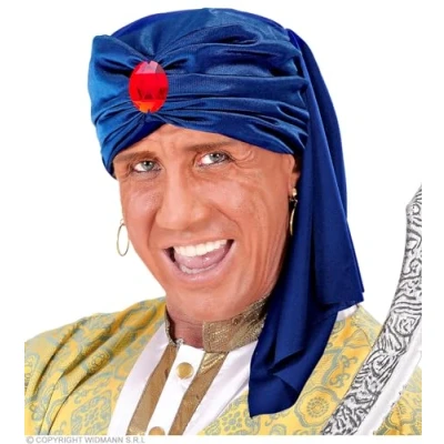 Afbeelding van Widmann 4512M Turban Ali baba, edelsteen, juweel, hoed, sultan, oosters