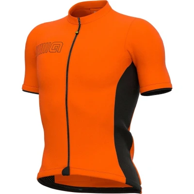 Afbeelding van Ale Color Block Korte Mouw Wielertrui Oranje L Man
