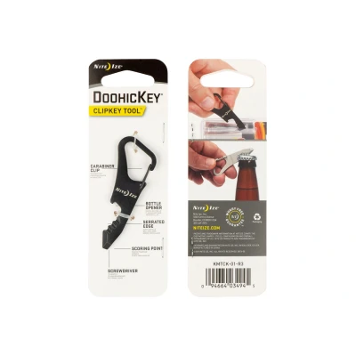 Afbeelding van Nite Ize DoohicKey ClipKey Multitool zwart