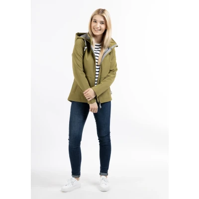 Afbeelding van Softshell jas DREIMASTER L / Olive 271 94% Polyester 6% Elastaan