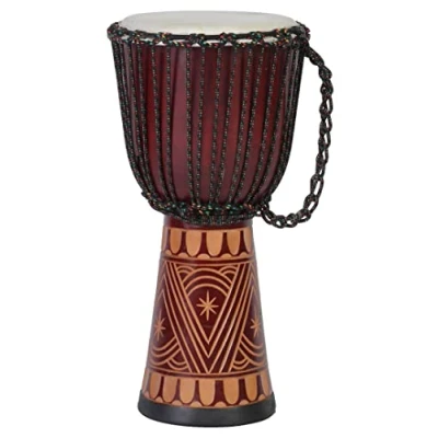 Afbeelding van 60 cm Profi Djembe Trommel Bongo Drum Darbuka Art Super Klang Afrika Stijl