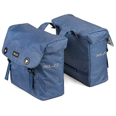 Afbeelding van Dubbele fietstas Lux 34L Blauw