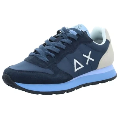 Afbeelding van Sun68 Sneakers laag, Heren, Maat: 42, Blu Nylon